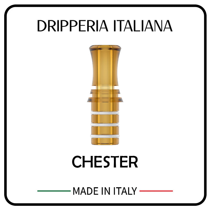 DRIPPERIA ITALIANA - DRIP TIP CHESTER KIWI E M1 POD EDITION