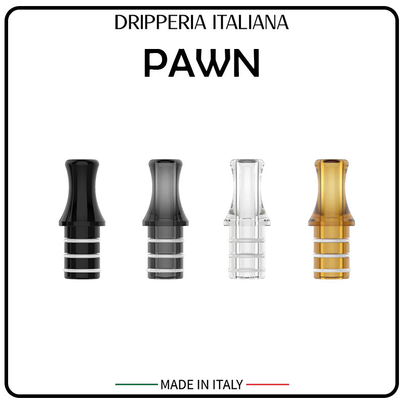 DRIPPERIA ITALIANA - DRIP TIP PAWN KIWI E M1 EDITION