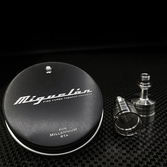THE VAPING GENTLEMAN CLUB - MIGUELON NANO - FIRE CURED TOBACCO CHAMBER PER MILLENNIUM