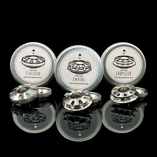 THE VAPING GENTLEMAN CLUB - TOP CAP PER MILLENNIUM RTA
